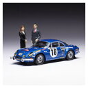 ixo イクソ 1/43スケール アルピーヌ ルノー 1800S 73モンテカルロ ♯18Andruet/Petit フィギュア付 SPRM00173【メーカー...
