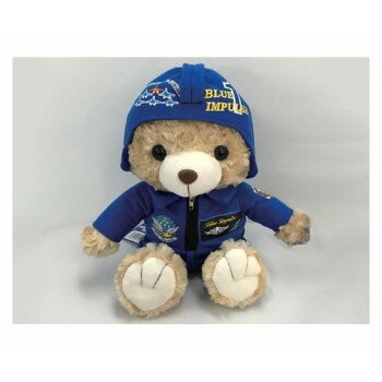 A・C・ADVANCE ヘルメットブルーインパルスベアぬいぐるみ 350mm BEAR013【メーカー直送：代金引換不可：同梱不可】【北海道・沖縄・離島は配達不可】