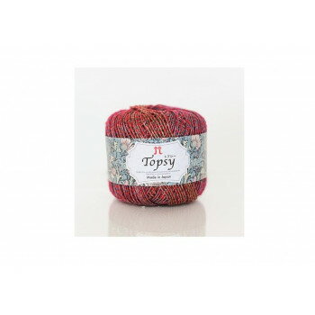 ※パッケージ、デザイン等は予告なく変更される場合があります。※画像はイメージです。商品タイトルと一致しない場合があります。単色のリリヤーン糸とタム糸とを引きそろえた芯糸を、2種のかすり染めの糸でカバーリング。ウィリアム・モリス(英)のテキスタイルをイメージしました。※トプシーはウィリアム・モリスのニックネームです。サイズ約115m個装サイズ：10×10×9cm重量個装重量：39g素材・材質ポリエステル:54%、アクリル:32%、ナイロン:10%、ウール:4%仕様仕立:30g巻棒針:5-6号、23-24目・32-33段かぎ針:5/0号、22目・10段生産国日本広告文責:株式会社ホームセンターセブンTEL:0978-33-2811※パッケージ、デザイン等は予告なく変更される場合があります。※画像はイメージです。商品タイトルと一致しない場合があります。fk094igrjs