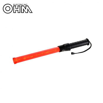 OHM 赤色LED誘導灯 ショートサイズ SL-W45-3【メーカー直送：代金引換不可：同梱不可】【北海道・沖縄・離島は配達不可】
