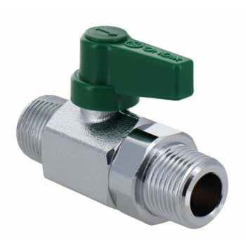 H＆H　ボールコック(外ネジ)　3/8　116　133116【メーカー直送：代金引換不可：同梱不可】【北海道・沖縄・離島は配達不可】