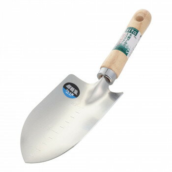 ※パッケージ、デザイン等は予告なく変更される場合があります。※画像はイメージです。商品タイトルと一致しない場合があります。土堀り・植え替えに最適です。超軽量アルミ製。深さのわかる目盛付き。サイズ全長:275mm個装サイズ：27.8×11×4...