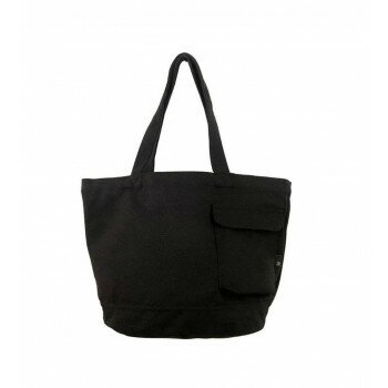 ROOTOTE ルートート トートバッグ SN.ミディアム .リサイクルコットン-B BLACK 306601【メーカー直送：代金引換不可：同梱不可】【北海道・沖縄・離島は配達不可】