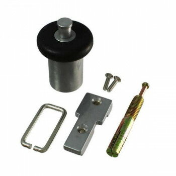 Brick - 26205 床付け戸当り 52mm ストップ付 1個入 00026205-001【メーカー直送：代金引換不可：同梱不可】【北海道・沖縄・離島は配達不可】
