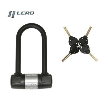 リード工業 CREZZA-V ディスクロック 55mm×125mm ブラック LU-204A【メーカー直送：代金引換不可：同梱不可】【北海道・沖縄・離島は配達不可】