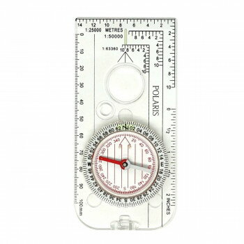 防水・ミル目盛付きマップコンパス【配送方法:メール便/同梱不可/代引不可/日時指定不可】【北海道・沖縄・離島は配達不可】