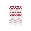 TSUMEKIRA(ツメキラ) ネイルシール es Heart 4 メタリックレッド ジェルネイル専用 ES-HEA-104【メーカー直送:代金引換不可:同梱不可】【北海道・沖縄・離島は配達不可】