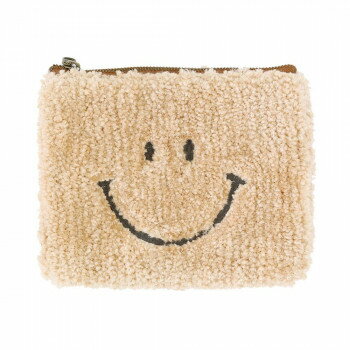 ポーチ スマイル ボア ベージュ 14219000171【メーカー直送：代金引換不可：同梱不可】【北海道・沖縄・離島は配達不可】