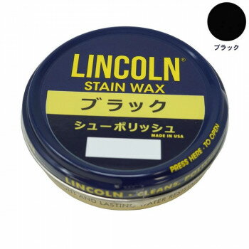 YAZAWA LINCOLN(リンカーン) シューポリッシュ 60g ブラック【メーカー直送:代金引換不可:同梱不可】【北海道・沖縄・離島は配達不可】