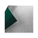 銀箔両面和紙 単色 25.5×36cm 緑 10枚入 US-2G 1 セット【メーカー直送:代金引換不可:同梱不可】【北海道・沖縄・離島は配達不可】