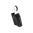 エッシェンバッハ mobiluxLED+mobase LEDワイドライトルーペ&専用スタンド 35mmΦ(7倍) 1511-7M【メーカー直送:代金引換不可:...