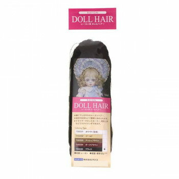 PADICO パジコ　レーヨン製ドールヘアー　ブラック　730035【配送方法:メール便/同梱不可/代引不可/日..