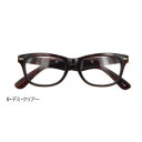 ダテメガネ プラ 11145 B・デミ・クリアー【メーカー直送:代金引換不可:同梱不可】【北海道・沖縄・離島は配達不可】(4)