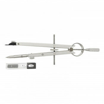 KD型製図器 マイクロシャープスプリングコンパス 0.3mm大型 011-0046【配送方法:メール便/同梱不可/代引不可/日時指定不可】【北海道・沖縄・離島は配達不可】