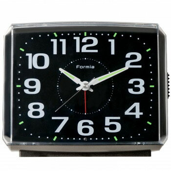 保土ヶ谷電子販売 FORMIA(フォルミア) 見やすい大画面目覚まし時計 ブラック HT-A023W-BK【メーカー直送:代金引換不可:同梱不可】【北海道・沖縄・離島は配達不可】 保土ヶ谷電子販売 FORMIA(フォルミア) 見やすい大画面目覚まし時計 ブラック HT-A023W-BK【メーカー直送:代金引換不可:同梱不可】【北海道・沖縄・離島は配達不可】