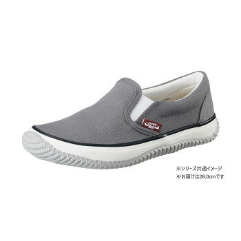 Work Supplies - 福山ゴム工業　作業靴　 ラスティングブル LB-011　28.0cmグレー（品番：EE60100）【メーカー直送：代金引換不可：同梱不可】【北海道・沖縄・離島は配達不可】