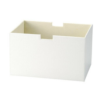 合皮バスケット 57-77IV【メーカー直送：代金引換不可：同梱不可】【北海道・沖縄・離島は配達不可】