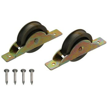 ヨコヅナ　17358　スミトモローラー戸車36mm　丸　2個入【メーカー直送：代金引換不可：同梱不可】【北海道・沖縄・離島は配達不可】
