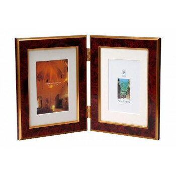 ペアフレーム　2LW　タテ　ワイン　101655【メーカー直送：代金引換不可：同梱不可】【北海道・沖縄・..