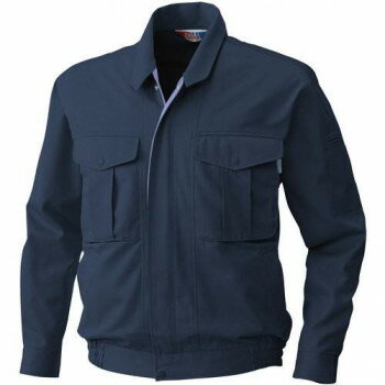 桑和 4113 長袖ブルゾン Lサイズ ネイビー(1) VIVA SOWA【メーカー直送：代金引換不可：同梱不可】【北海道・沖縄・離島は配達不可】