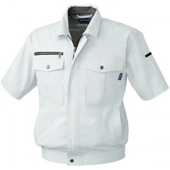Coach Jackets - 桑和 611 半袖ブルゾン LLサイズ シルバーグレー(22) Absolute GEAR【メーカー直送：代金引換不可：同梱不可】【北海道・沖縄・離島は配達不可】