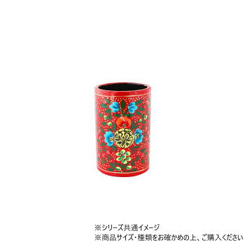 ※パッケージ、デザイン等は予告なく変更される場合があります。※画像はイメージです。商品タイトルと一致しない場合があります。デスクを華やかにしてくれるペン立ては360度どこからみても見ごたえバツグンです。インテリアとしても重宝しそう。※職人さんの手作りのため形や絵柄、色合いにばらつきがございます。サイズΦ6.5×H10cm個装サイズ：6×6×10cm重量個装重量：73g素材・材質紙・紙粘土生産国インド広告文責:株式会社ホームセンターセブンTEL:0978-33-2811※パッケージ、デザイン等は予告なく変更される場合があります。※画像はイメージです。商品タイトルと一致しない場合があります。fk094igrjs