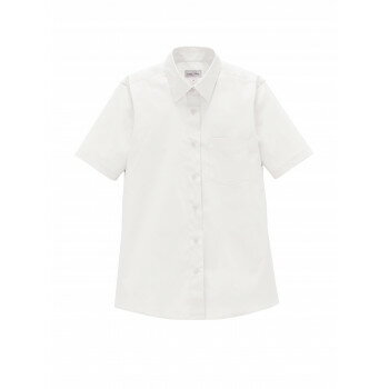 ボンマックス FB4050L レディスレギュラーカラー半袖ブラウス ホワイト (15) サイズ:9G FACEMIX【メーカー直送：代金引換不可：同梱不可】【北海道・沖縄・離島は配達不可】