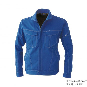 Rakuten - 桑和 3002-00 長袖ブルゾン 5Lサイズ ブルー(8) SOWA【メーカー直送：代金引換不可：同梱不可】【北海道・沖縄・離島は配達不可】
