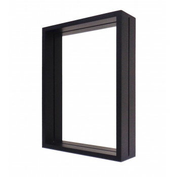 大額 OA額 フライヤーフレーム(9108) OA-A4 ブラック【メーカー直送：代金引換不可：同梱不可】【北海道・沖縄・離島は配達不可】