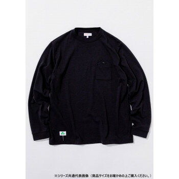 桑和 4715-52　長袖Tシャツ Lサイズ ブラック(4) BEAMS DESIGN【メーカー直送：代金引換不可：同梱不可】【北海道・沖縄・離島は配達不可】