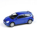 JADI ホンダ シビック タイプR EP3 01 ビビッドパールブルー RHD 1/64スケール PA65346【メーカー直送:代金引換不可:同梱不可】【北海道・沖縄・離島は配達不可】(3)