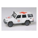 JADI B トヨタ ランドクルーザー LC76 14 国際赤十字 LHD 1/64スケール PA55318【メーカー直送:代金引換不可:同梱不可】【北海道・沖縄・離島は配達不可】(3)