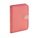 LIHIT LAB.(リヒトラブ) myfa(ミファ) コレクションバインダー ミニ コーラルレッド N-3320-3【メーカー直送:代金引換不可:同梱不可】【北海道・沖縄・離島は配達不可】