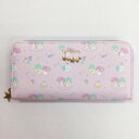 サンリオ LittleTwinStars ラウンド長財布 ピンク KL17-11【メーカー直送:代金引換不可:同梱不可】【北海道・沖縄・離島は配達不可】