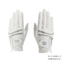 ウイルソン パフォーマンスネオ レディースグローブ 両手用 ホワイト/シルバー 20cm【メーカー直送:代金引換不可:同梱不可】【北海道・沖縄・離島は配達不可】