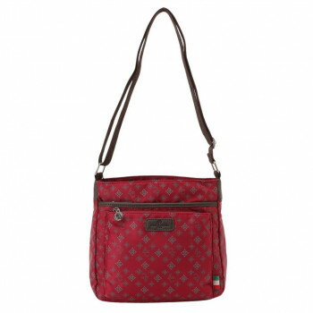 優美社 4A39-01 アンナクリスティーナ（ANNA CRISTINA） ショルダーバッグ ダークレッド【メーカー直送：代金引換不可：同梱不可】【北海道・沖縄・離島は配達不可】