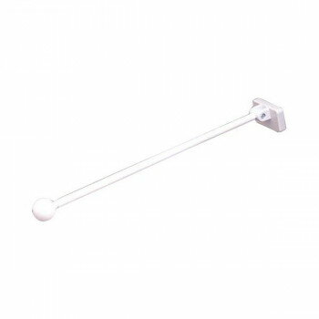 Promotion - E器具 888 フラッグ用ポール マグネット式 丸パイプ式 33cm【メーカー直送：代金引換不可：同梱不可】【北海道・沖縄・離島は配達不可】
