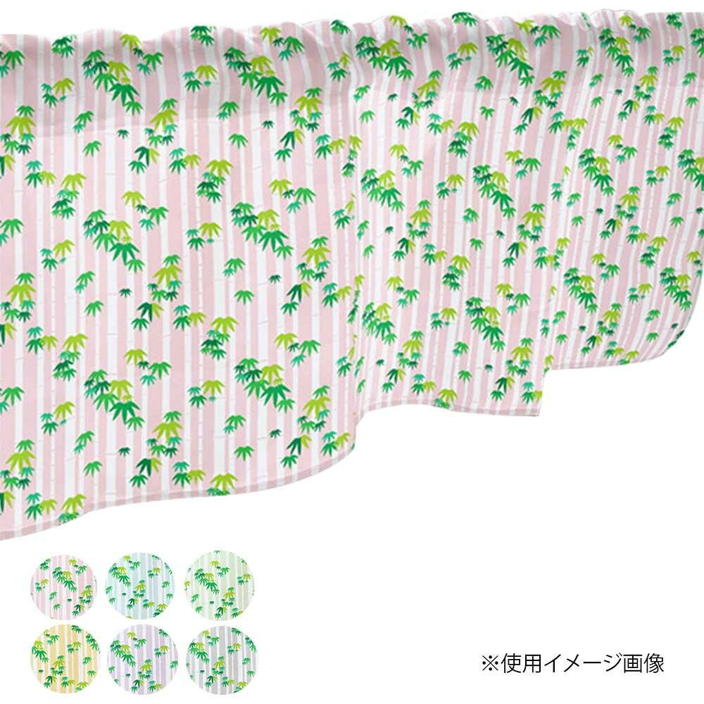 カフェカーテン 竹 1000×450mm 紫・41345【メーカー直送：代金引換不可：同梱不可】【北海道・沖縄・離島は配達不可】
