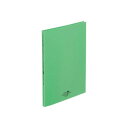 LIHIT LAB.(リヒトラブ) AQUA DROPs(アクアドロップス) クリヤーブックフラット A4 S型(タテ型) 黄緑 N-5061-6【メーカー直送:代金引換不可:同梱不可】【北海道・沖縄・離島は配達不可】