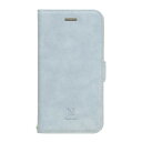 StyleNatural iPhoneSE(2、3世代)/8/7/6s/6専用手帳型ケースiP7-VS10ブルーグレー【メーカー直送:代金引換不可:同梱不可】【北海道・沖縄・離島は配達不可】