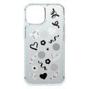 SHOWCASE+ iPhone15/14/13対応ケース ブラック&ホワイト SWC-17BW【メーカー直送:代金引換不可:同梱不可】【北海道・沖縄・離島は配達不可】