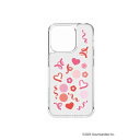 SHOWCASE+ iPhone15 Pro対応ケース (アクリルパーツ付き) ピンク&レッド SWC-18PR【メーカー直送:代金引換不可:同梱不可】【北海道・沖縄・離島は配達不可】