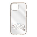 ピーナッツ IIIIfit Clear iPhone15/14/13対応ケース きょうだい SNGG-07C【メーカー直送:代金引換不可:同梱不可】【北海道・沖縄・離島は配達不可】