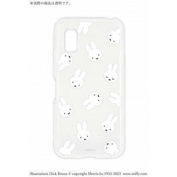 ミッフィー IIIIfit Clear AQUOS wish3対応ケース フェイス総柄 MF-421CL【配送方法:メール便/同梱不可/代引不可/日時指定不可】【北海道・沖縄・離島は配達不可】