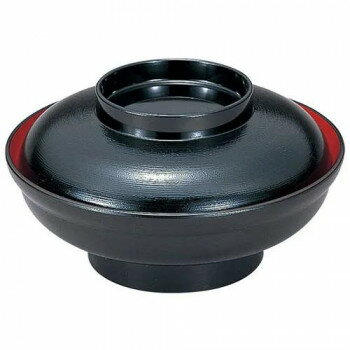 福井クラフト　5.5寸大輪丼浅型黒はじき刷毛目 32000100【メーカー直送：代金引換不可：同梱不可】【北海道・沖縄・離島は配達不可】(3.0)