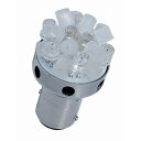 M&Hマツシマ (1個)12v BA15Sオレンジ 20LED スーパーワイドビーム L820S OR【メーカー直送:代金引換不可:同梱不可】【北海道・沖縄・離島は配達不可】