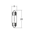 M&Hマツシマ 白熱電球(1個入) 6v5w T8×28 S7/8 1P6264【メーカー直送:代金引換不可:同梱不可】【北海道・沖縄・離島は配達不可】