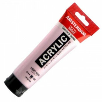 ターレンス アムステルダムアクリリックカラー120ml 361 ライトローズ T1709-361 485910【メーカー直送：代金引換不可：同梱不可】【北海道・沖縄・離島は配達不可】