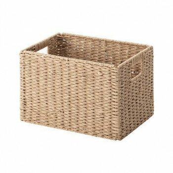 東谷 ペーパーコードバスケットL ナチュラル SLY-607L【メーカー直送：代金引換不可：同梱不可】【北海..