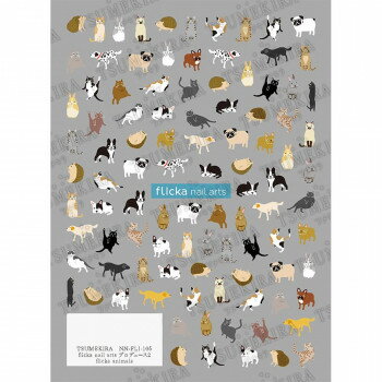 TSUMEKIRA(ツメキラ) ネイルシール flicka nail arts プロデュース2 flicka animals NN-FLI-105【メーカー直送:代金引換不可:同梱不可】【北海道・沖縄・離島は配達不可】 TSUMEKIRA(ツメキラ) ネイルシール flicka nail arts プロデュース2 flicka animals NN-FLI-105【メーカー直送:代金引換不可:同梱不可】【北海道・沖縄・離島は配達不可】